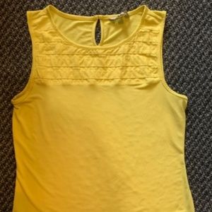yellow blend tank - Banana Republic